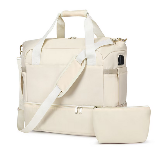 Sac de Voyage Femme avec rangement séparé et pochette